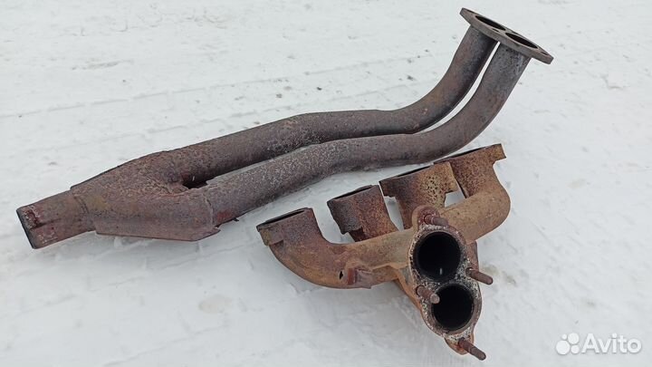 Выпускной коллектор на газель