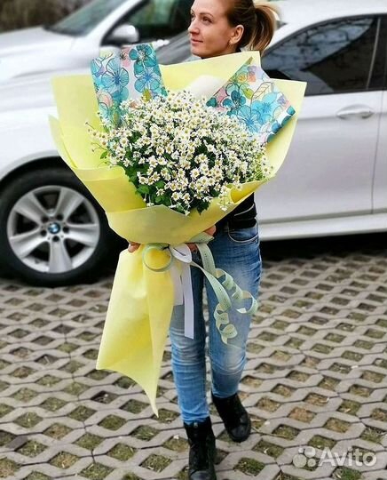 Ромашки Пионы Розы Доставка