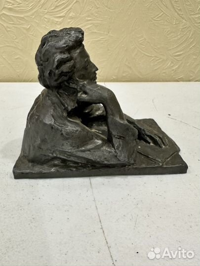 А.С. Пушкин скульптура бюст Воронцов 1962 год СССР