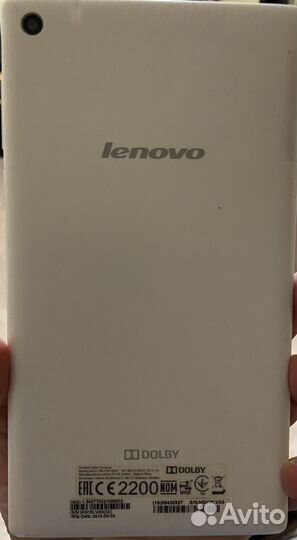 Планшет lenovo tab