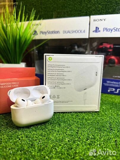 Airpods Pro 2 Gen. Type-C: чехол + защита