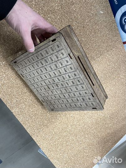 Копилка деревянная