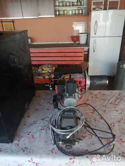 Горелка на отработке