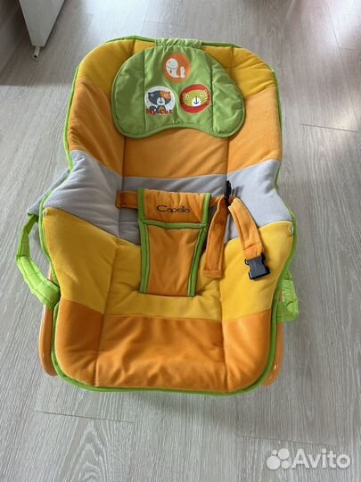 Качели шезлонг для новорожденных