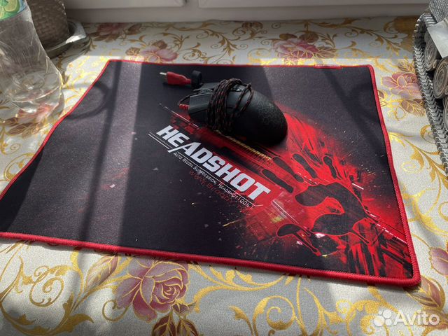 Коврик + мышь + клавиатура