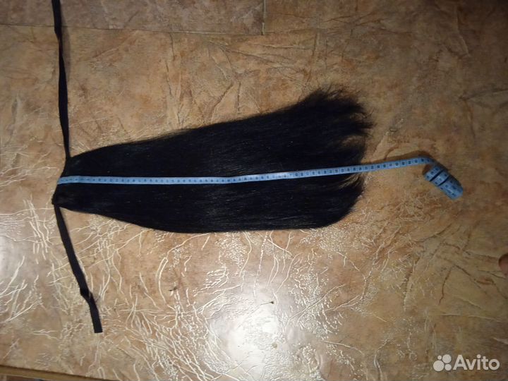 Хвост шиньон