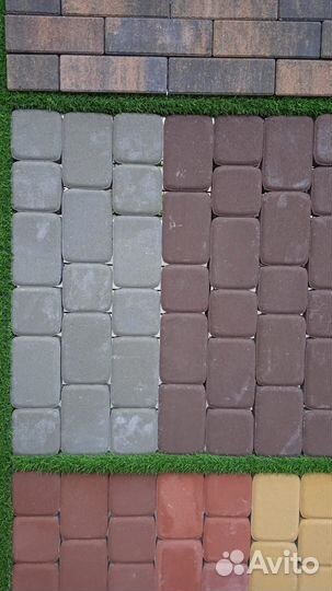 Тротуарная плитка Серый и Моноцвет