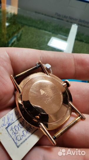 Золотые часы Луч СССР Сохран идеал 1979г