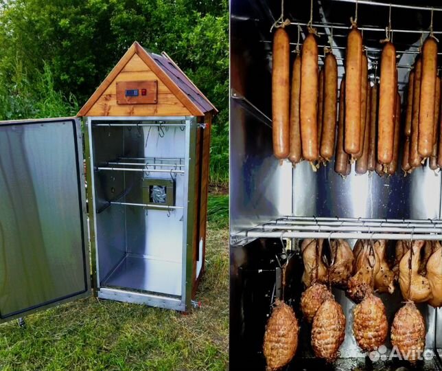 Коптильня с сушкой и вялкой