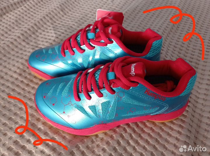 Кроссовки для бадминтона kumpoo 36 размер