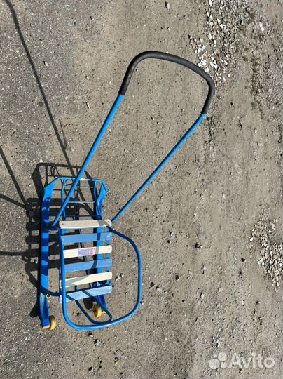 Санки детские с колесиками