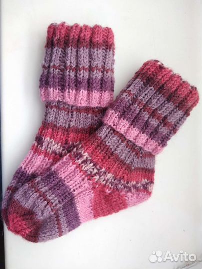 Носки вязаные