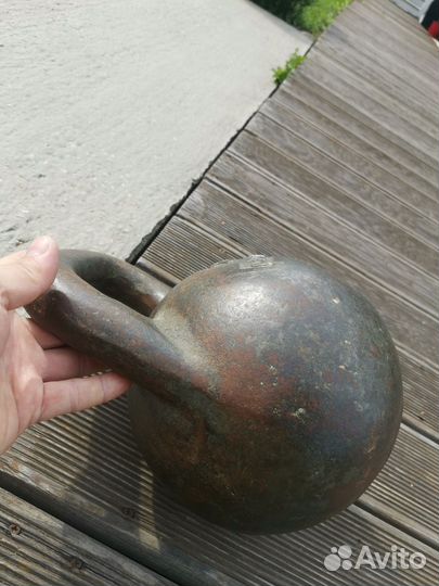 Гиря 24 кг клз СССР