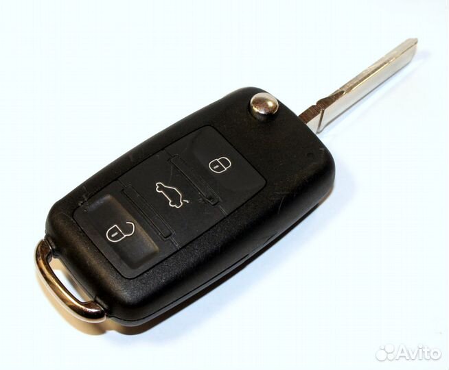 Корпус ключа Ауди А8 / Audi A8, оригинальный