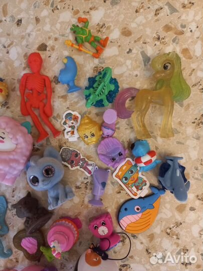 Фигурки из киндера макдональдс свит бокс паком