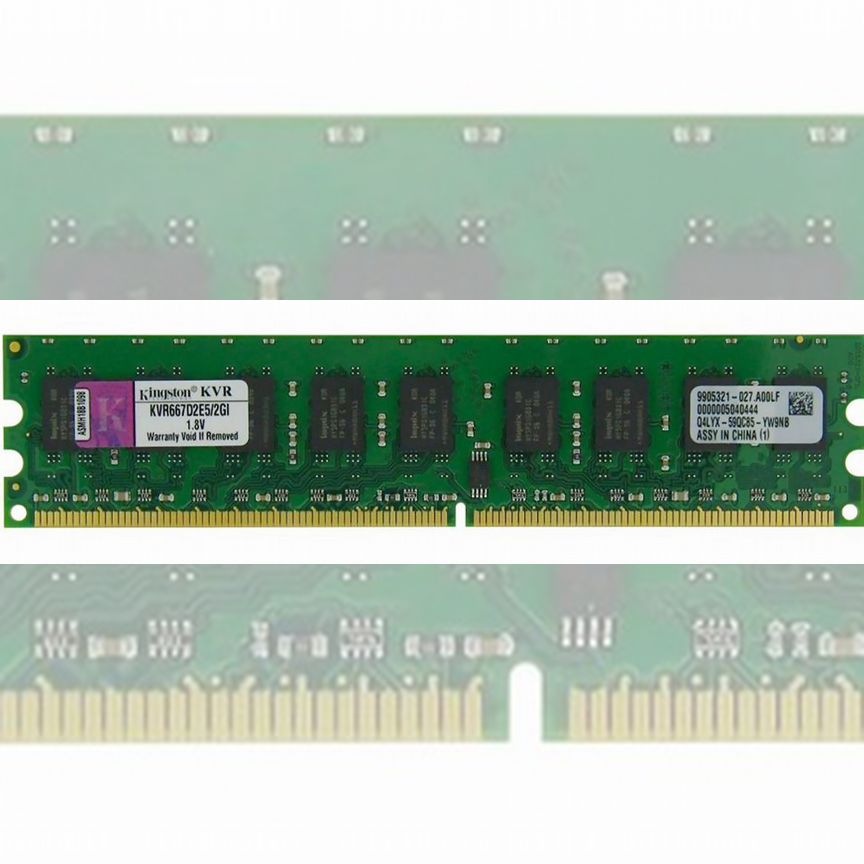 [KVR667D2E5/2GI] Оперативная Память Kingston 2gb Kvr667d2e5/2gi