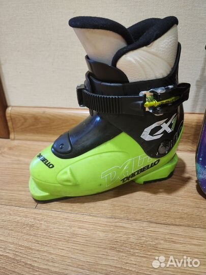 Горные лыжи детские комплект 76