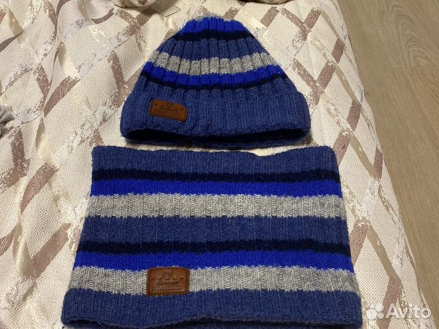 Комплект шапка и шарф