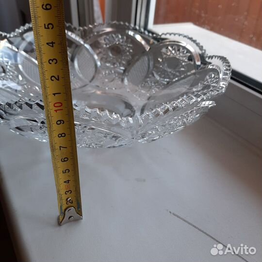 Ваза хрустальная СССР