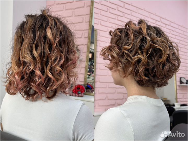 Стрижка кудрявых и волнистых волос