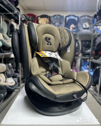 Автокресло Lorelli aviator SPS Isofix хаки 9-36 кг