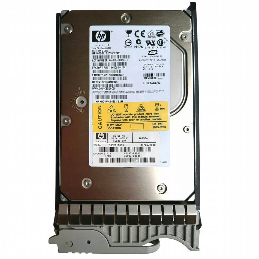 [359709-001] Жесткий Диск Hp Bf03658242 36,4gb Fibre Channel 359709-001