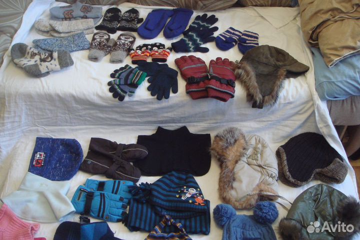 Шапки на 4-7 лет