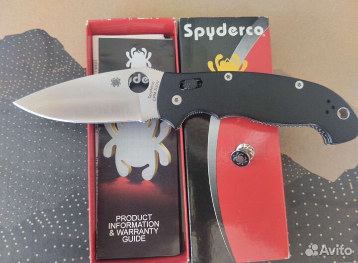 Нож складной Spyderco Manix 2 XL