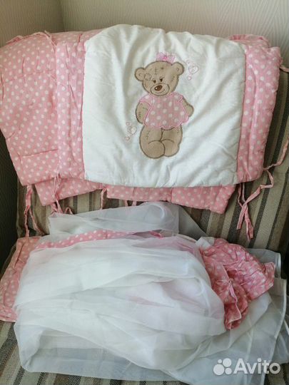 Бортики и балдахин