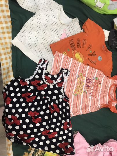Вещи пакетом на девочку 86-92