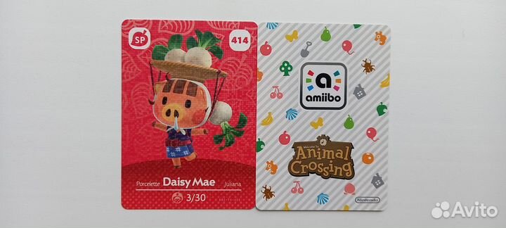41. Animal Crossing amiibo-карты (409-416) 4U