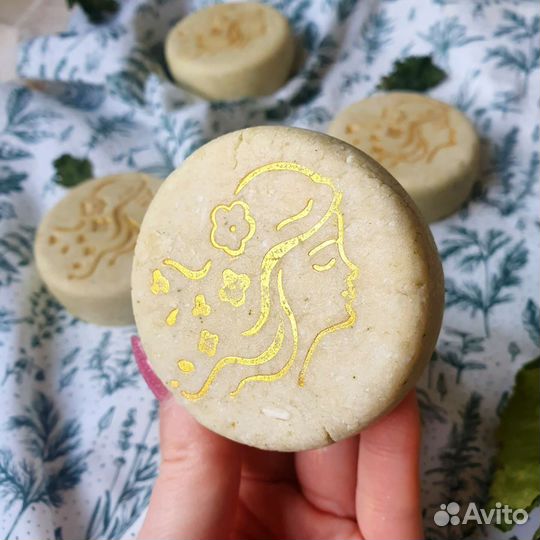 Твердый Шампунь натуральный