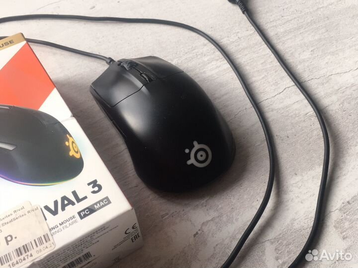 Игровая компьютерная мышь steelseries rival 3