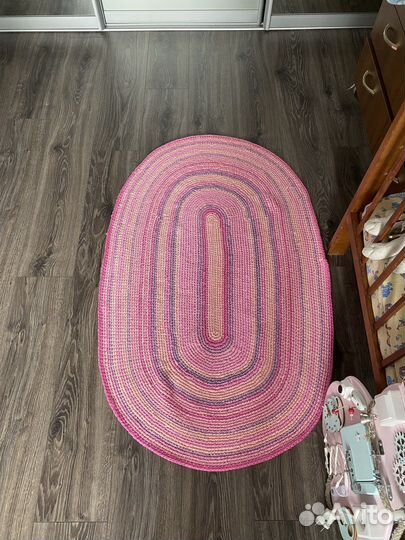 Коврик вязаный крючком