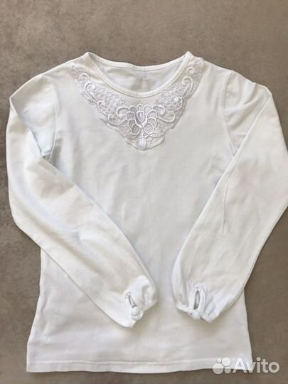 Блузка школьная 128-146