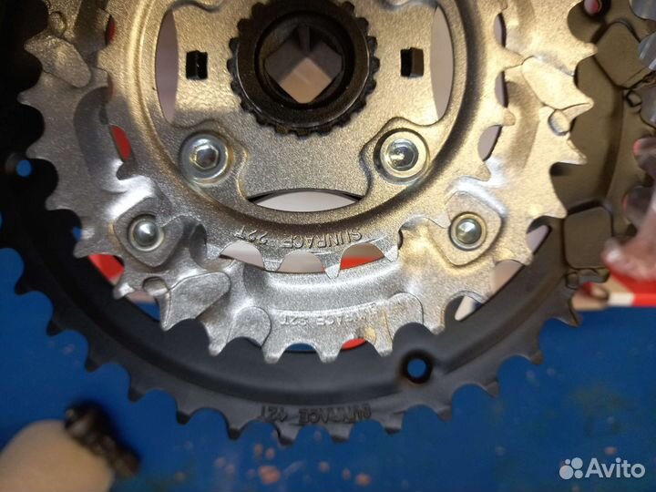 Система шатунов под квадрат 42 зуба Sunrace