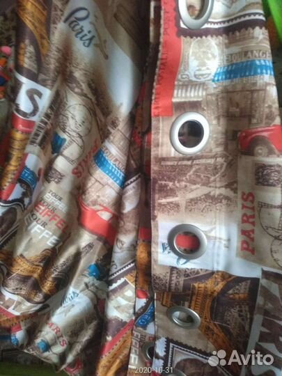 Шторы новые