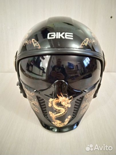 Мотоциклетный шлем qike