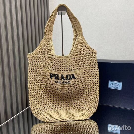 Prada raffia сумка