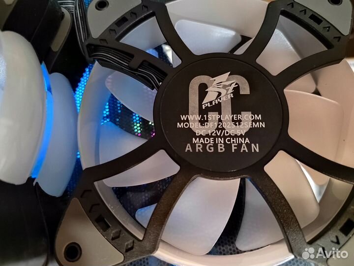 Вентиляторы, куллеры argb 1stplayer с пультом