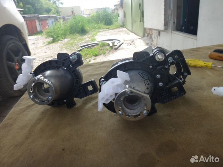 Киа Сид Линза фары Левой Ceed 12-15, 15-18