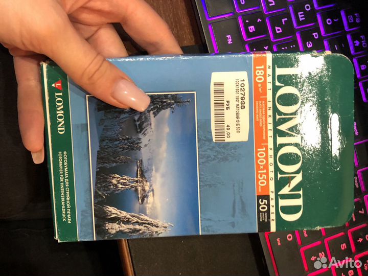 Компактный фотопринтер canon