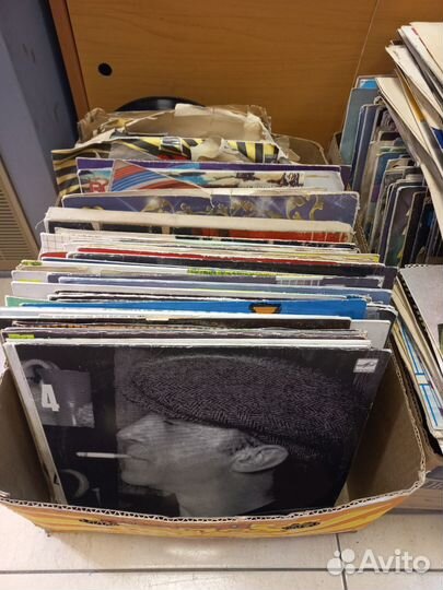 Виниловые пластинки для декора