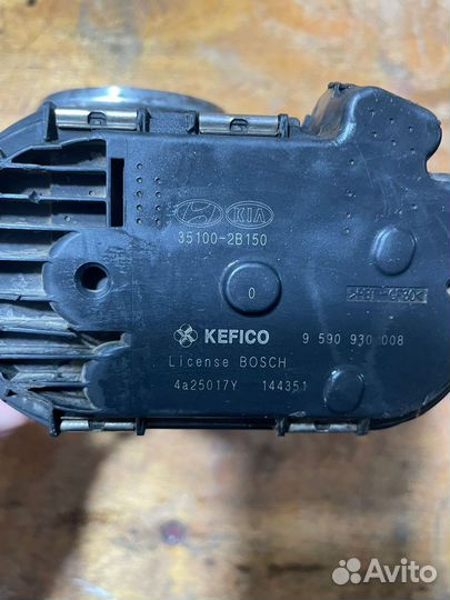 Дроссельная заслонка Hyundai Solaris 1.6