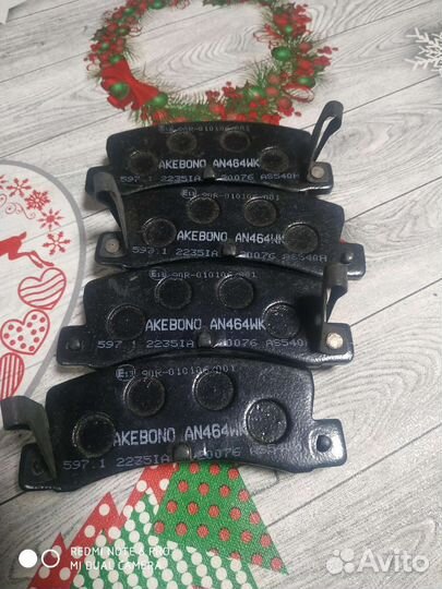 Тормозные колодки для toyota
