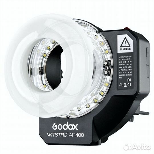 Аккумуляторная вспышка Godox Witstro AR400 кольцев