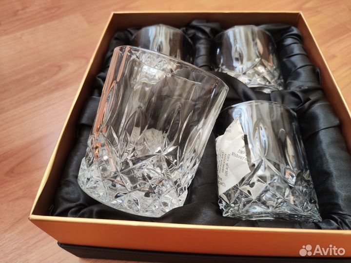 Подарочный набор бокалов для виски новые