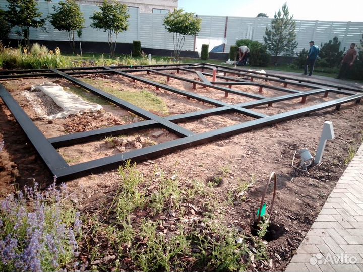 Винтовые сваи 89/2500+Монтаж+Оголовок+цпс