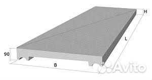 Плиты парапетные пп 23