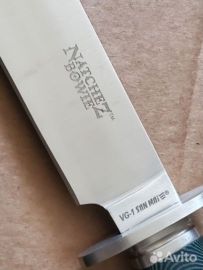 Нож Cold Steel Natchez Bowie двусторонние ножны